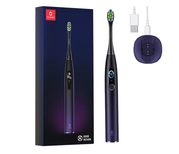 Oclean X Pro fioletowy - 1036486 - zdjęcie